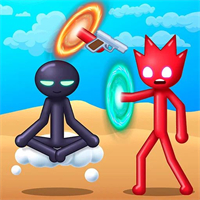 Play Help Stickman to become a Portal Master Game Online