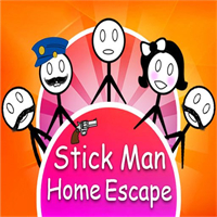 Play Stickman Home Escape Game Online