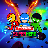 Play Stickman Super Hero Game Online