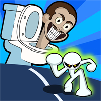 Play Stickman vs Skibidi Toilet Game Online
